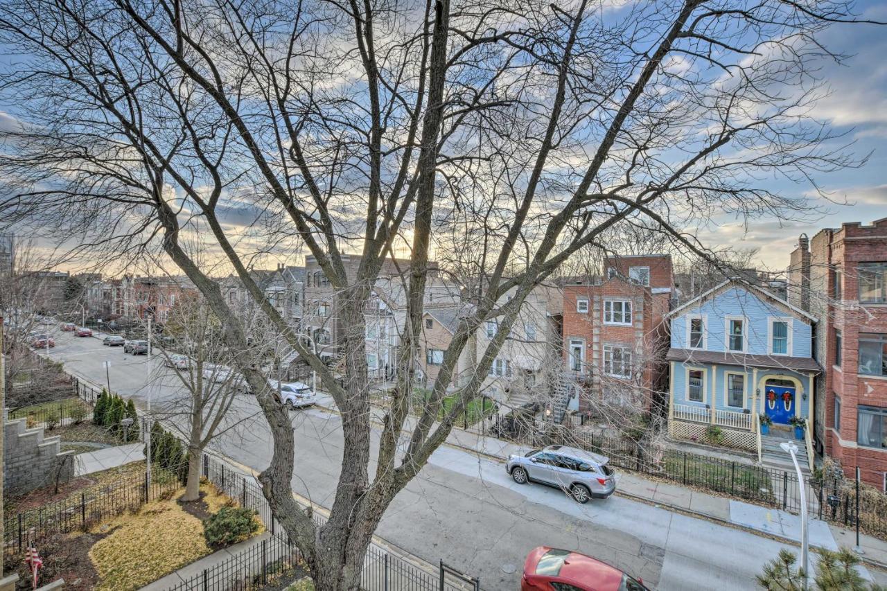 Chicago Condo With Balcony Walk To Cta Stations! Exterior foto